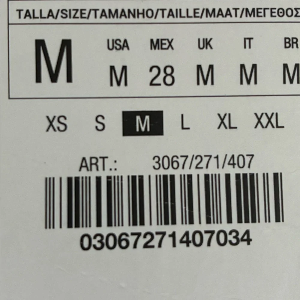 NWT. Zara Blue 100% Viscose Floral Print Midi Dress. Size M. - Picture 6 of 9